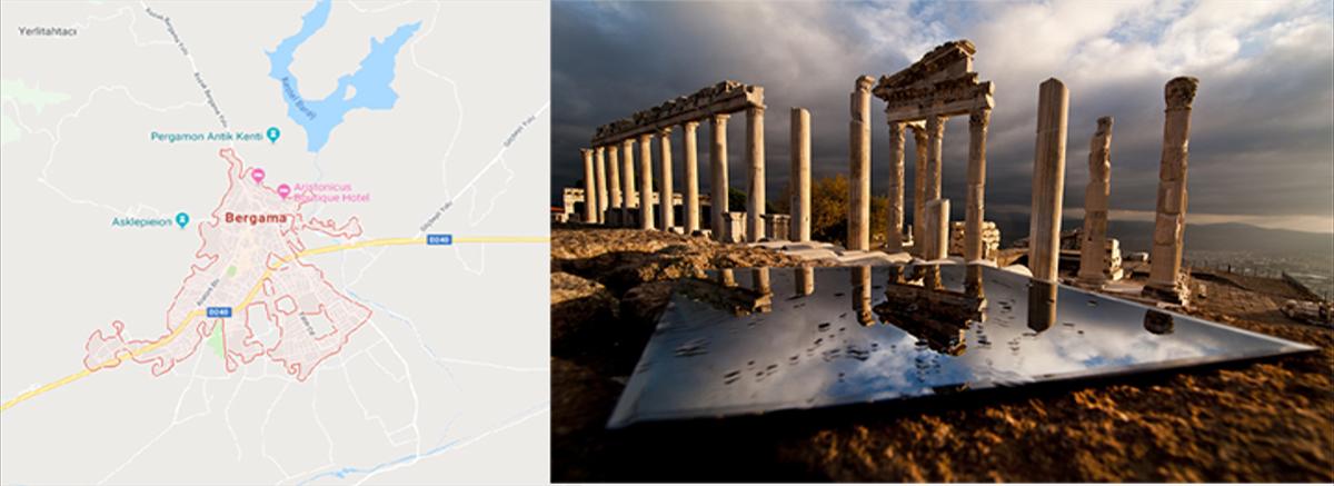 How far is Izmir airport from