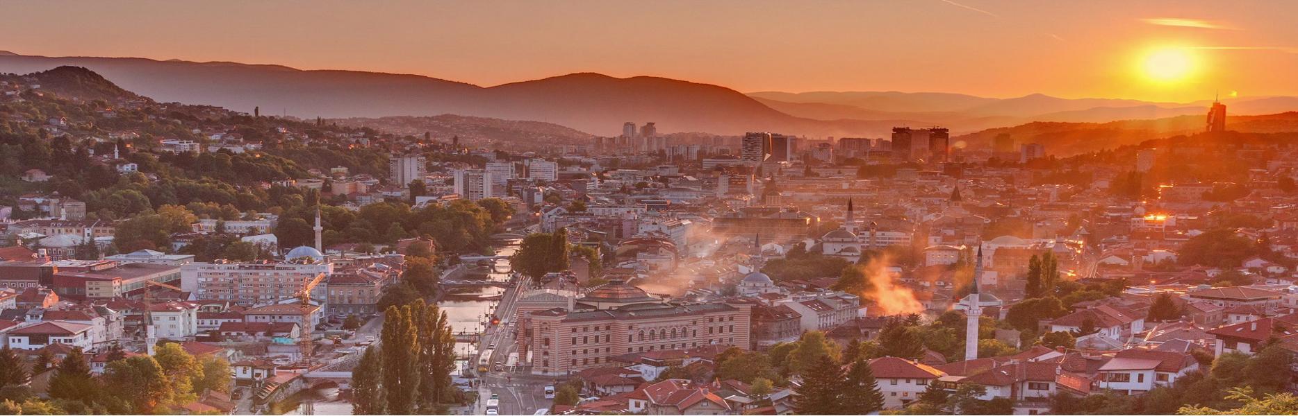 Transfert aéroport international de Sarajevo, services de taxi ou de navette privés